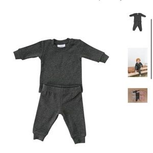 MEBIE BABY RIBBED COTTON SET 18MO